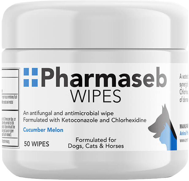 Animal Pharmaceuticals Pharmaseb Wipes 