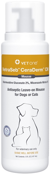 VetraSeb CeraDerm CM Mousse