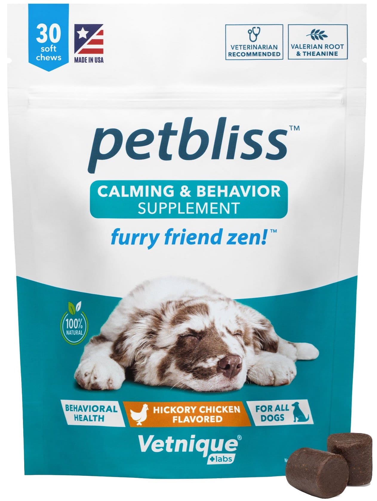 Petbliss Calming & Behavior Supplement