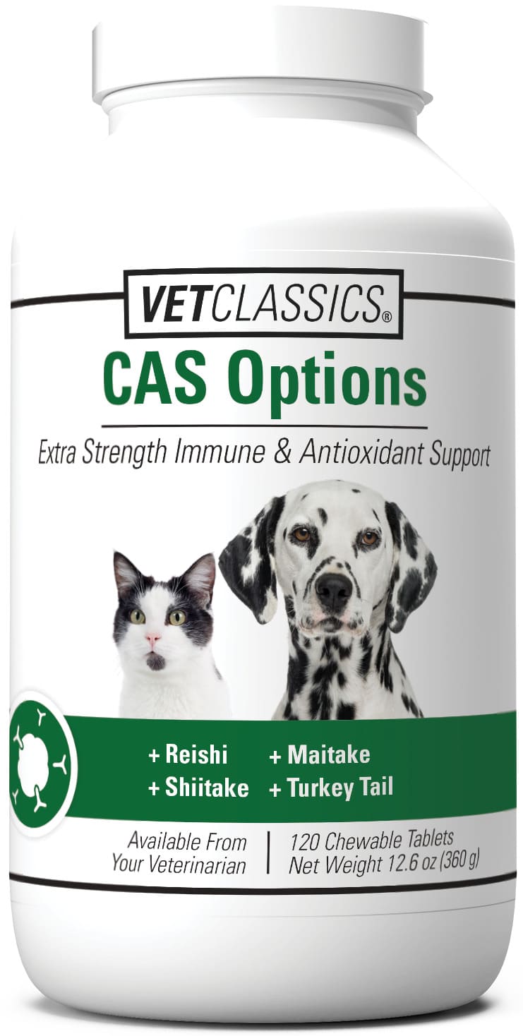 VetClassics CAS Options Chewable Tablets	