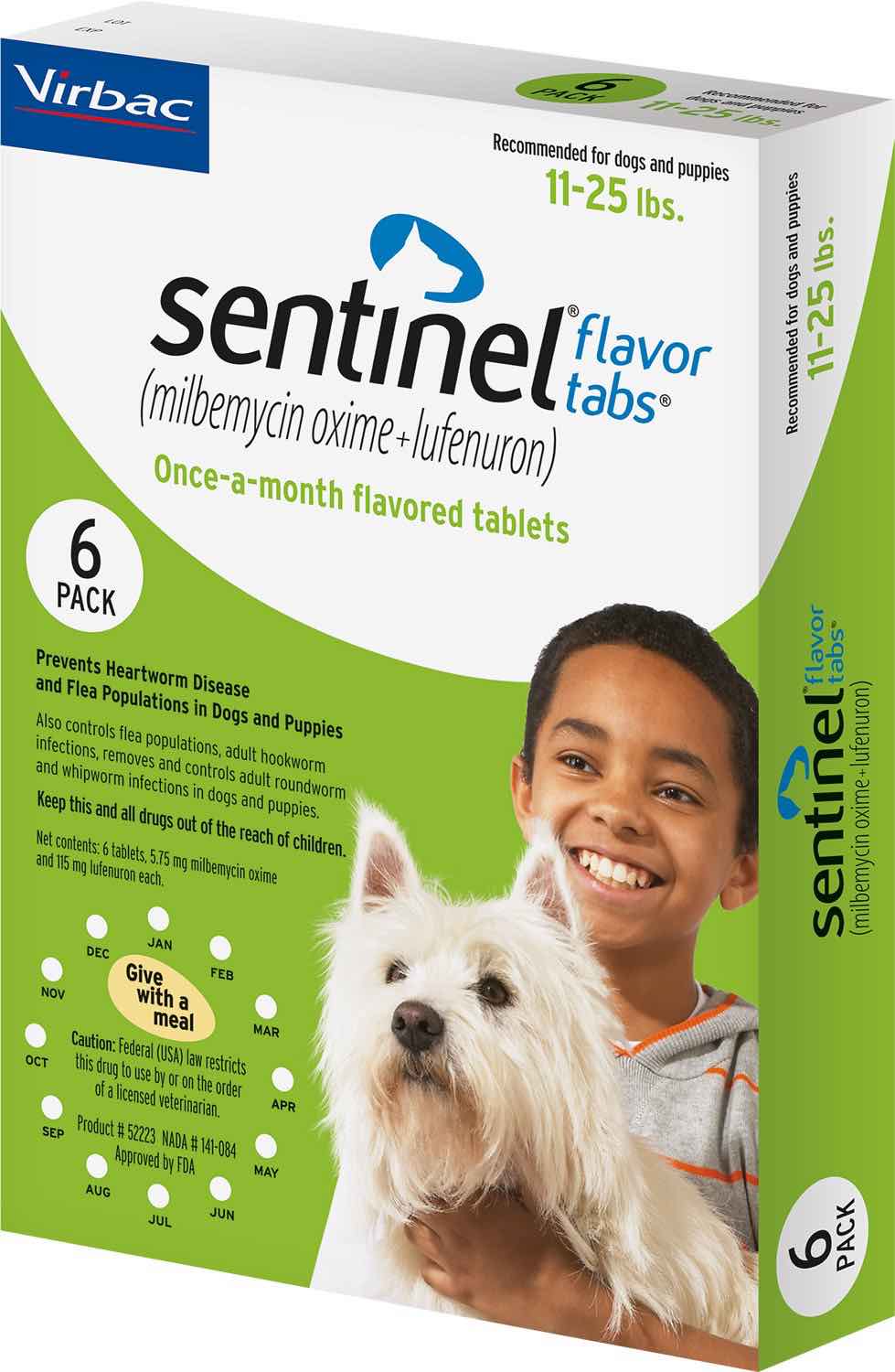 Sentinel Flavor Tabs