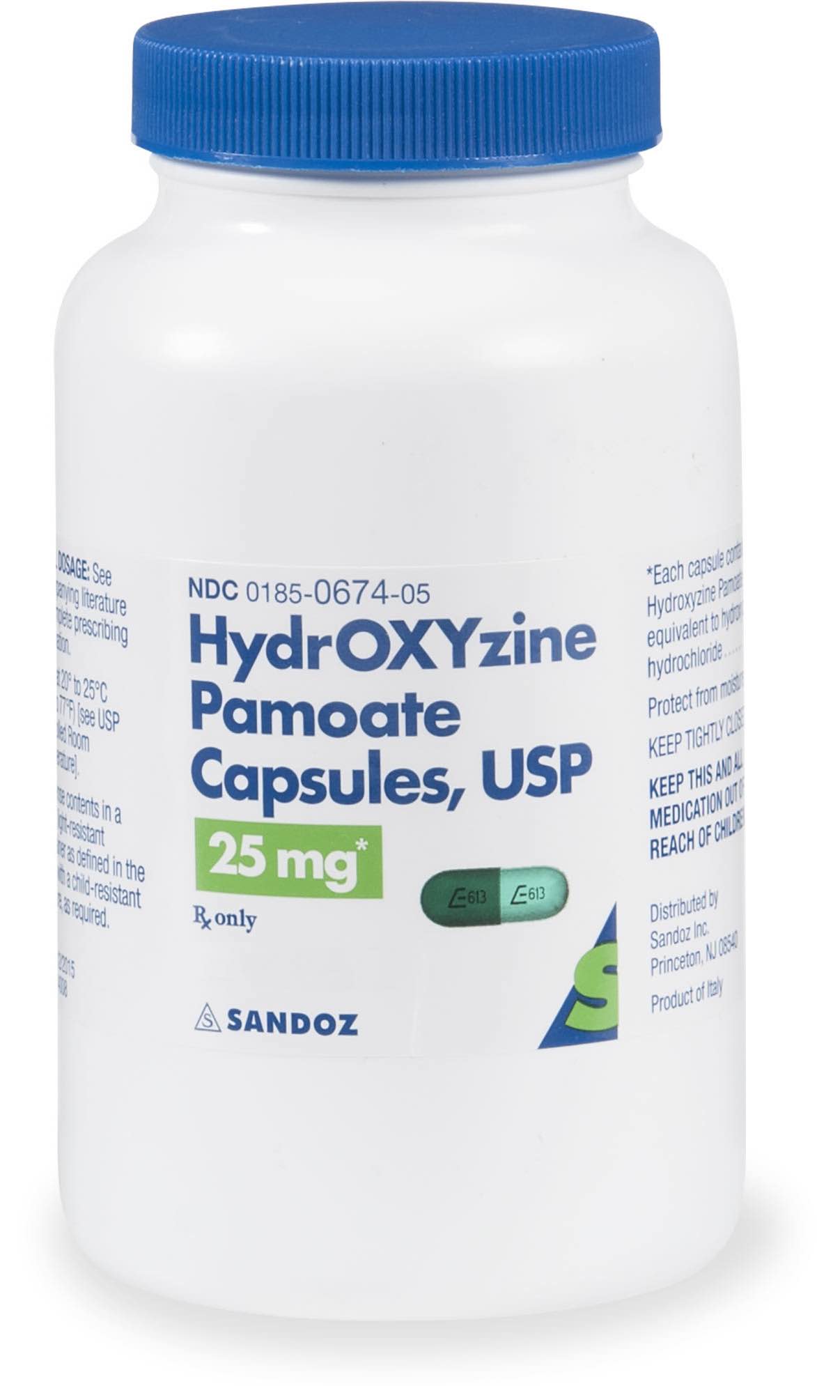 Hydroxyzine Pamoate Capsules