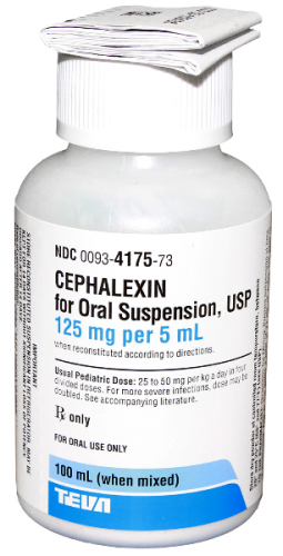 Cephalexin for Oral Suspension