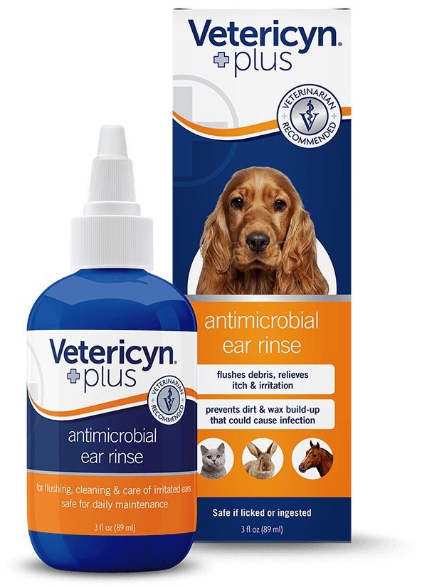 Vetericyn Plus Antimicrobial Ear Rinse