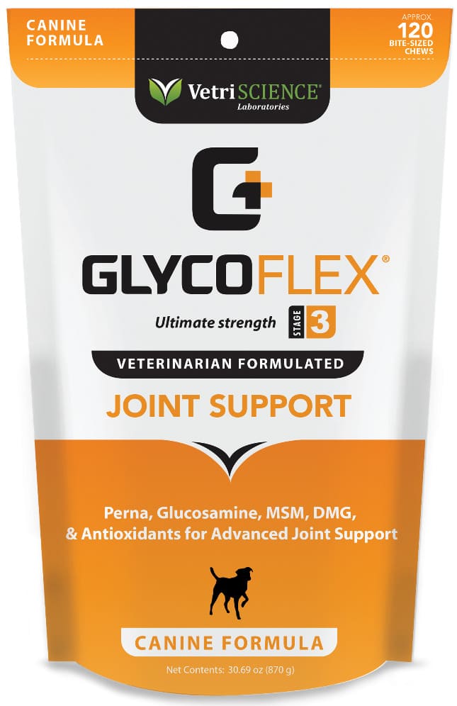 VetriScience GlycoFlex Stage 3 Bite-Sized Chews for Dogs